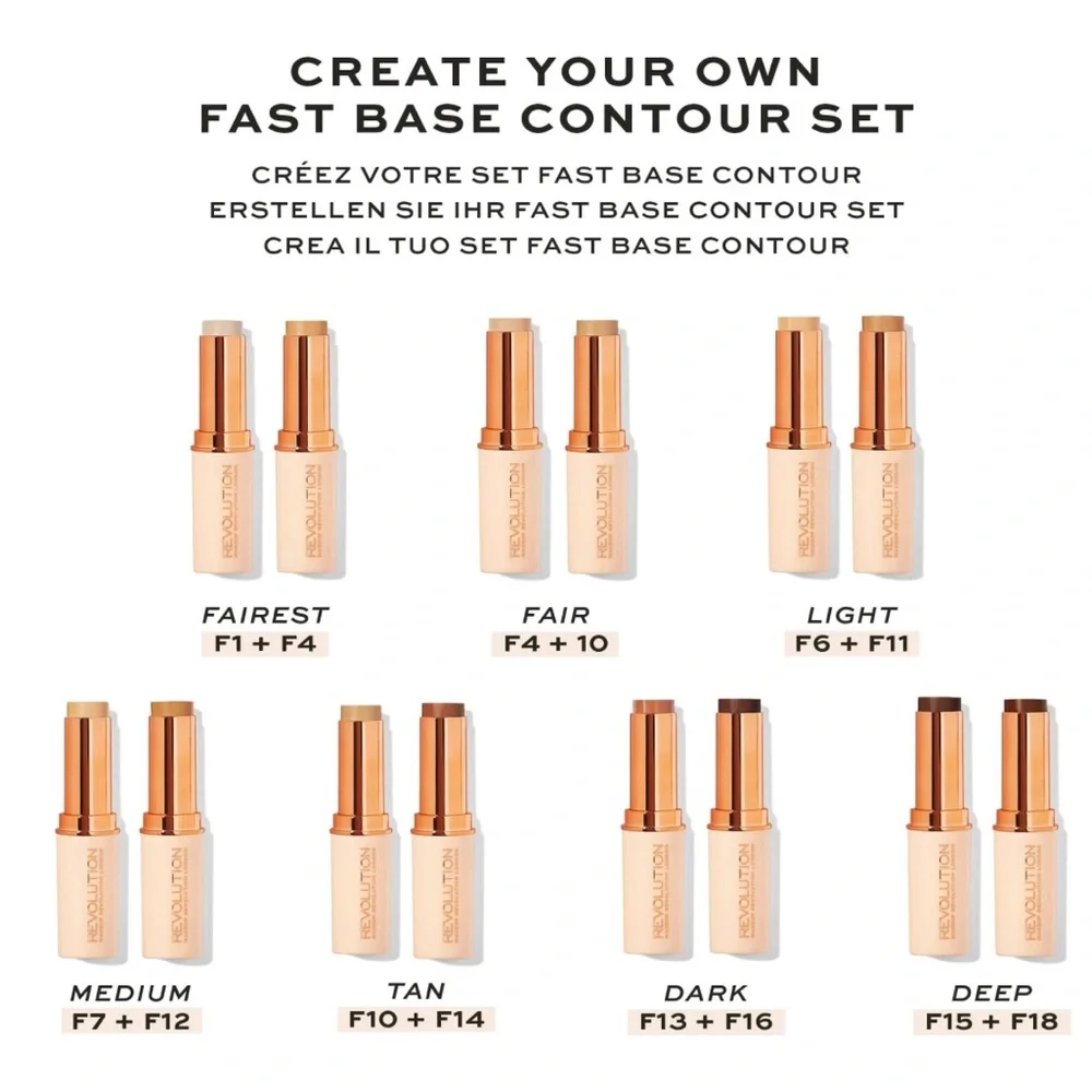 Revolution Fast Base Stick Foundation-F4 (NEW)